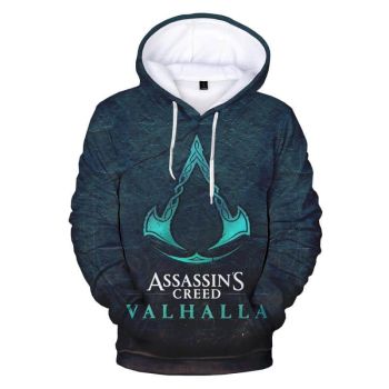 Game Assassins Creed Valhalla 3D Print Hoodie Sweatshirts
