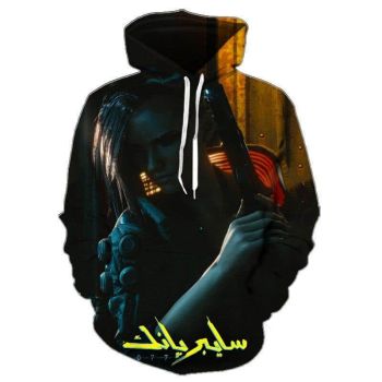 Game Cyberpunks 2077 Hoodies Pullovers