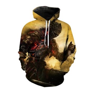 Game Dark Souls 3D Print Hoodies &#8211; Fashion Sweatshirt Pullover