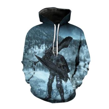 Game Dark Souls 3D Print Hoodies &#8211; Fashion Sweatshirt Pullover