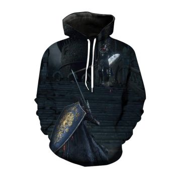 Game Dark Souls 3D Print Hoodies &#8211; Fashion Sweatshirt Pullover