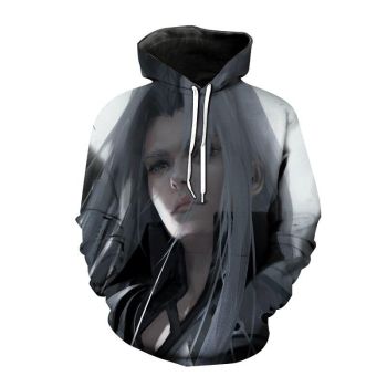 Game Final Fantasy VII Hoodies &#8211; 3D Printed Sweatshirt