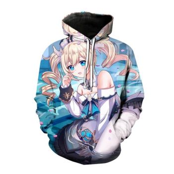 Game Genshin Impact 3D Printed Sweatshirt Hoodie Pullover