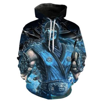 Game Mortal Kombat Hoodies &#8211; Unisex Kitana 3D Printed Sweatshirt