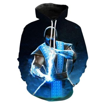 Game Mortal Kombat Hoodies &#8211; Unisex Kitana 3D Printed Sweatshirt