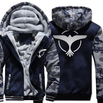 Game of Thrones Jackets &#8211; Solid Color Game of Thrones Series Eagle Icon Fleece Jacket
