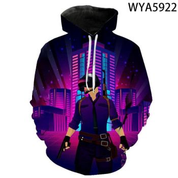 Game Playerunknown&#8217;s Battlegrounds PUBG 3D Print Men&#8217;s Hoodies