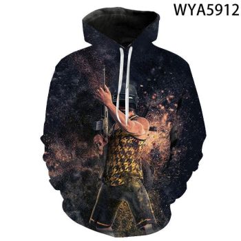 Game Playerunknown&#8217;s Battlegrounds PUBG 3D Print Men&#8217;s Hoodies