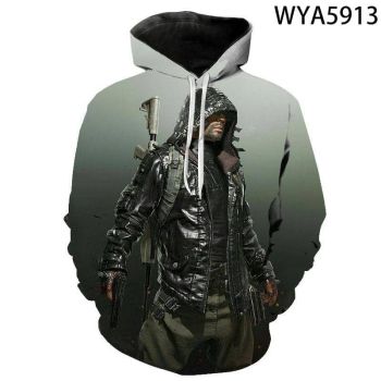 Game Playerunknown&#8217;s Battlegrounds PUBG 3D Print Men&#8217;s Hoodies