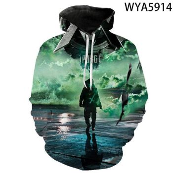Game Playerunknown&#8217;s Battlegrounds PUBG 3D Print Men&#8217;s Hoodies