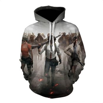 Game PUBG 3D Digital Printing Fashion Hoodie Pullover
