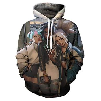 Game Valorant Hoodies &#8211; 3D Unisex Hooded Pullover Sweatshirt