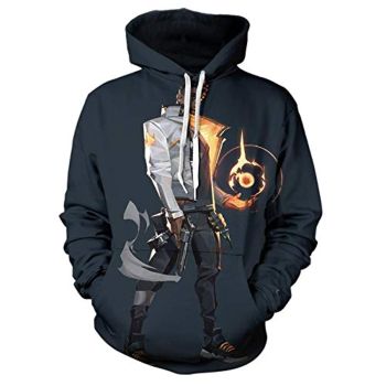 Game Valorant Hoodies &#8211; Phoenix 3D Unisex Hooded Pullover Sweatshirt