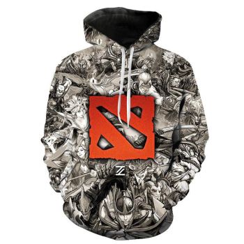 Games Dota 2 3D Printed Hoodies &#8211; Fashion Sweatshirts Hooded Pullover
