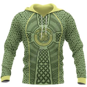 Fashion And Gorgeous Green Totem Pattern Armor Hoodie