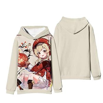 Genshin Impact Hoodies &#8211; 3D Hooded Pullover Long Sleeve Casual Streetwear