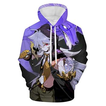 Genshin Impact Hoodies &#8211; Razor 3D Game Pullover Hoodie