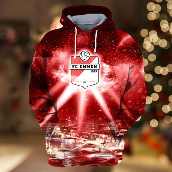 Vintage  Red Lighting Pattern Lighting Hoodie