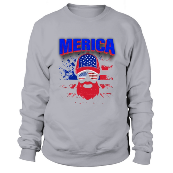 Merica Independence Day 4th Of July Sweatshirt