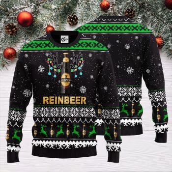 Guinness Reinbeer Christmas Sweater