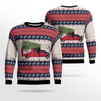 Gwinnett County Fire and Emergency Services Christmas Sweater