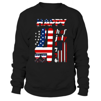 Happy 4th July 1776 Sweatshirt