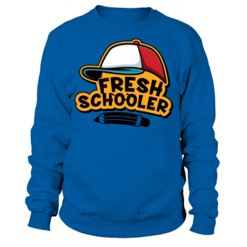 Preschool Kids Back To School Fresh Schooler Sweatshirt