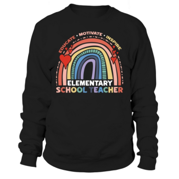 Educate Motivate Inspire Elementary School Sweatshirt