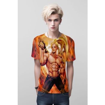 Glorious Sunbeam - Escanor From Seven Deadly Sins Orange Shirt