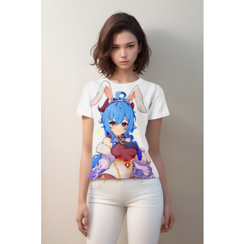 Adept Archer - Ganyu White Genshin Impact Shirt