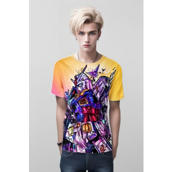 Gundam Multi-Color Shirt - Embrace the Diverse Universe