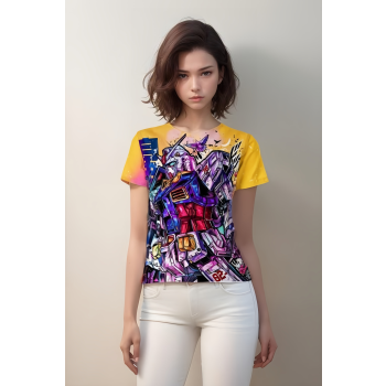 Gundam Shirt - Lively Solar Blaze Mobile Suit