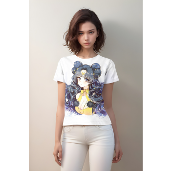 Human Luna From Sailor Moon Shirt - Radiant Brilliance!