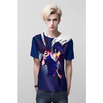 Gentle Harmony Kazuha from Genshin Impact and DQS Shirt