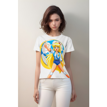 Pure White Minako Aino From Sailor Moon Shirt