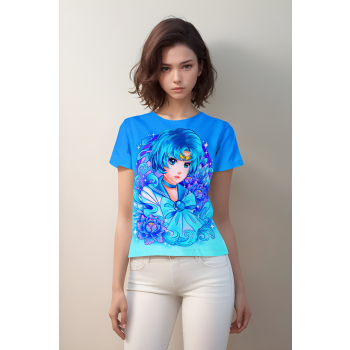 Clever Water Nymph: Sailor Mercury Sailor Moon Shirt