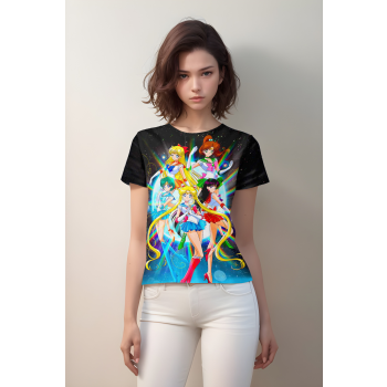 Moonlit Elegance: Sailor Moon Shirt
