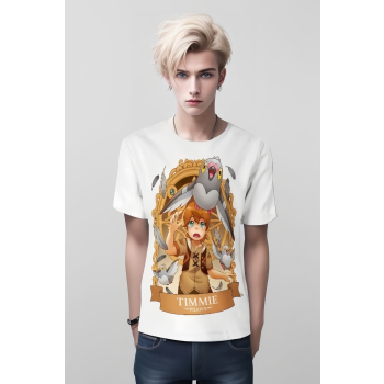 Timmie from Genshin Impact and DQS Pure White Essence