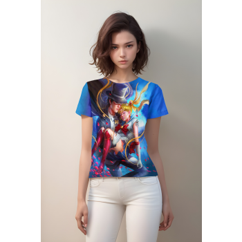 Masked Guardian - Tuxedo Mask and Usagi Tsukino From Sailor Moon Shirt