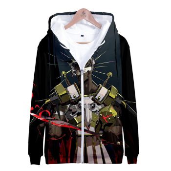 Hades Game Zipper Hoodies 3D Print Hooded Pullover