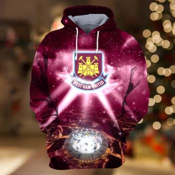 Gorgeous Purple Lighting Pattern Lighting Hoodie