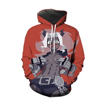 Helltaker Hoodies -Judgement Unisex 3D Pullover Hooded Sweatshirt