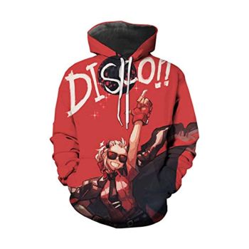 Helltaker Hoodies -Unisex 3D Pullover Hooded Sweatshirt