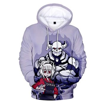 Helltaker Hoodies -Unisex 3D Pullover Hooded Sweatshirt