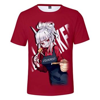 Helltaker Shirt &#8211; Short Sleeve Casual Tops T-Shirts for Adult and Kids