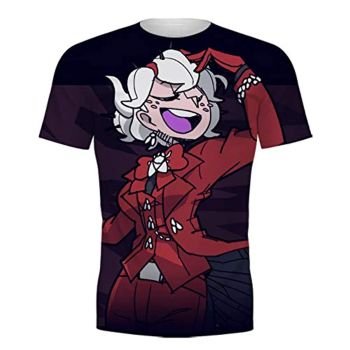 Helltaker Shirt &#8211; Short Sleeve Casual Tops T-Shirts for Adult and Kids