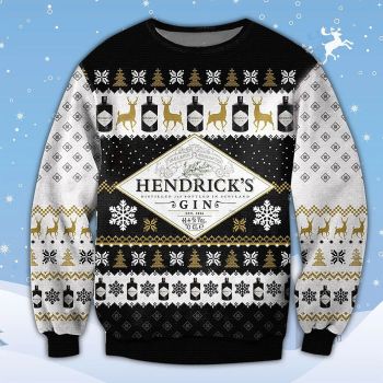 Hendricks Gin Scotland Whiskey Ugly Sweater Christmas Tshirt Hoodie Apparel,Christmas Ugly Sweater