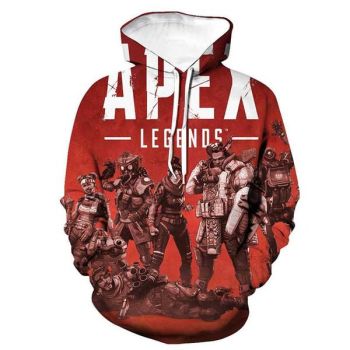 Hot Game Apex Legends Hoodies &#8211; 3D Print Hooded Sweatshirt