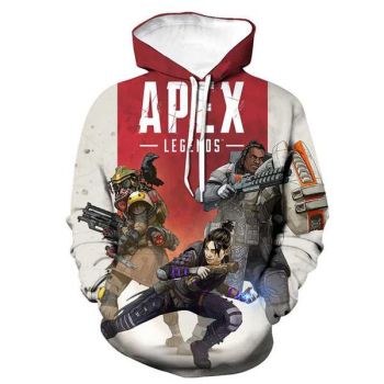 Hot Game Apex Legends Hoodies &#8211; 3D Print Hooded Sweatshirt