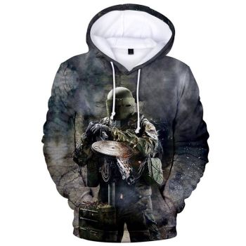 Hot Game Rainbow Six Siege 3D Printing Hooded Sweatshirts Hip Hop Pullover Hoodie